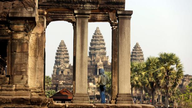 "Porno-Tänze" bei Angkor Wat: Zehn Rucksack-Touristen angeklagt