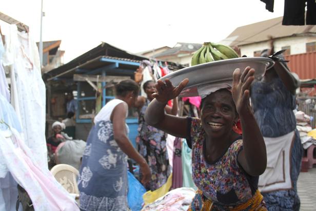 Fotos vom Jubel auf dem Markt