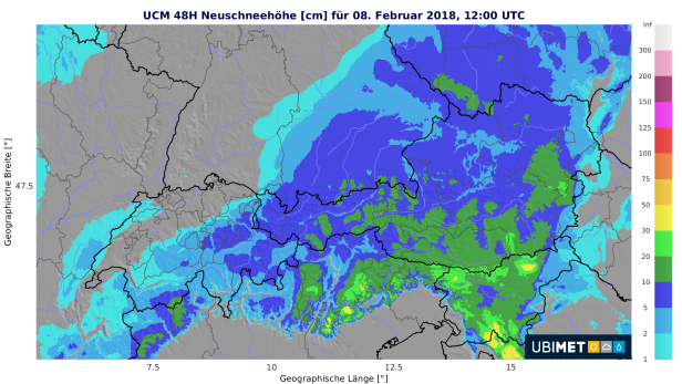 Wetter: Neuschnee auch im Osten Österreichs