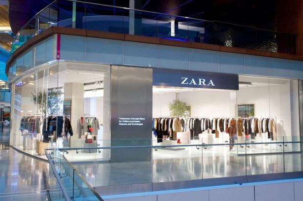 Zara lockt Kunden mit ausgefallenem Store-Konzept