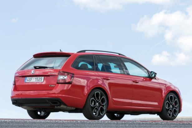 Skoda Octavia Combi als RS im KURIER-Test