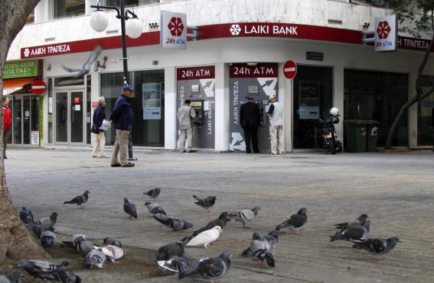 Massenansturm auf Zyperns Banken blieb aus