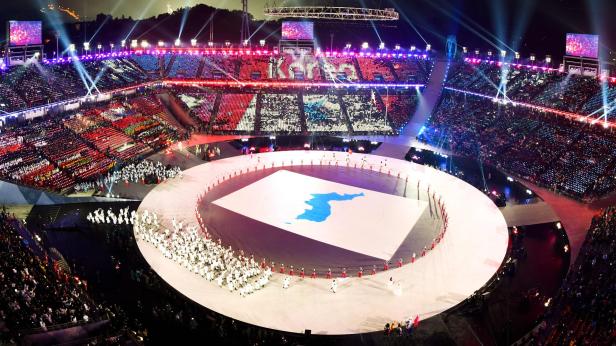 Olympische Winterspiele in Südkorea feierlich eröffnet