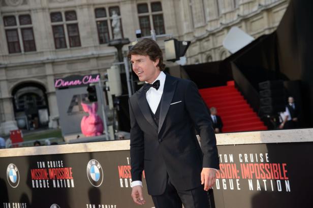Cooler Tom Cruise bei heißer Weltpremiere in Wien