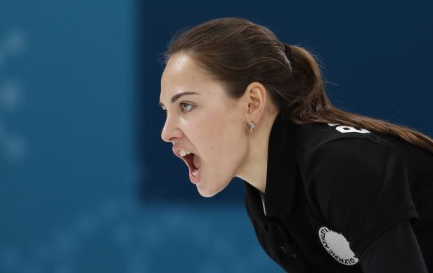 Olympia-Star: Die Angelina Jolie des Curlings