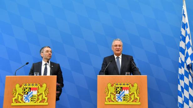 Bayern und Kickl wollen Grenzkontrollen beibehalten