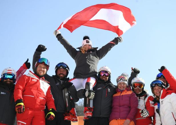 Katharina Gallhuber holt sensationell Slalom-Bronze