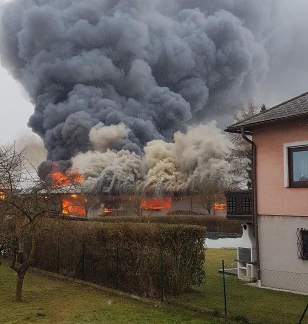 Funkenflug war schuld an Brand im Weinviertel