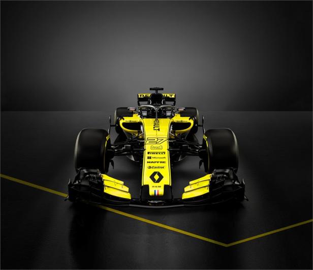 Renault zeigte Formel-1-Boliden für Saison 2018