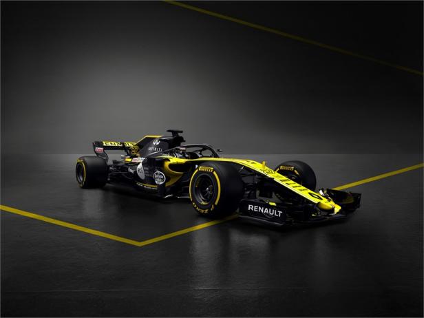 Renault zeigte Formel-1-Boliden für Saison 2018