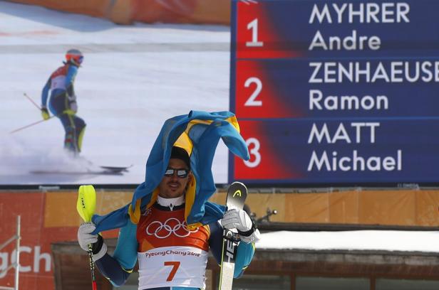 Matt holt Slalom-Bronze, Hirscher schied aus