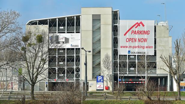 Neues Parkhaus in Döbling mit mehr als 700 Stellplätzen.