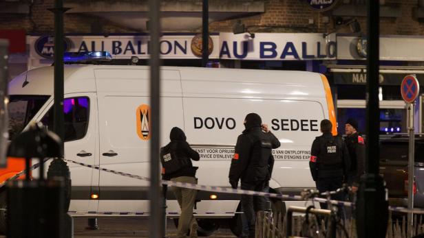 Polizei-Aktion in Brüssel: Zwei Verdächtige auf der Flucht