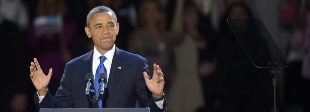 "Four more years": Ein klarer Sieg für Obama