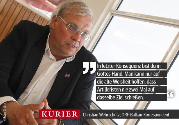 Christian Wehrschütz, ORF-Balkan-Korrespondent, im Gespräch.