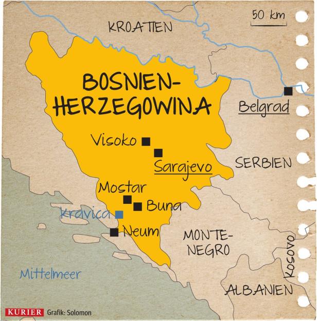 Entdeckungsreise in Bosnien-Herzegowina