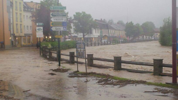 Nach dem Sturm kam das Hochwasser