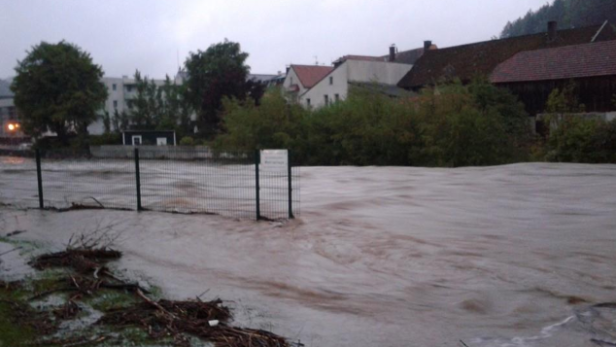 Nach dem Sturm kam das Hochwasser