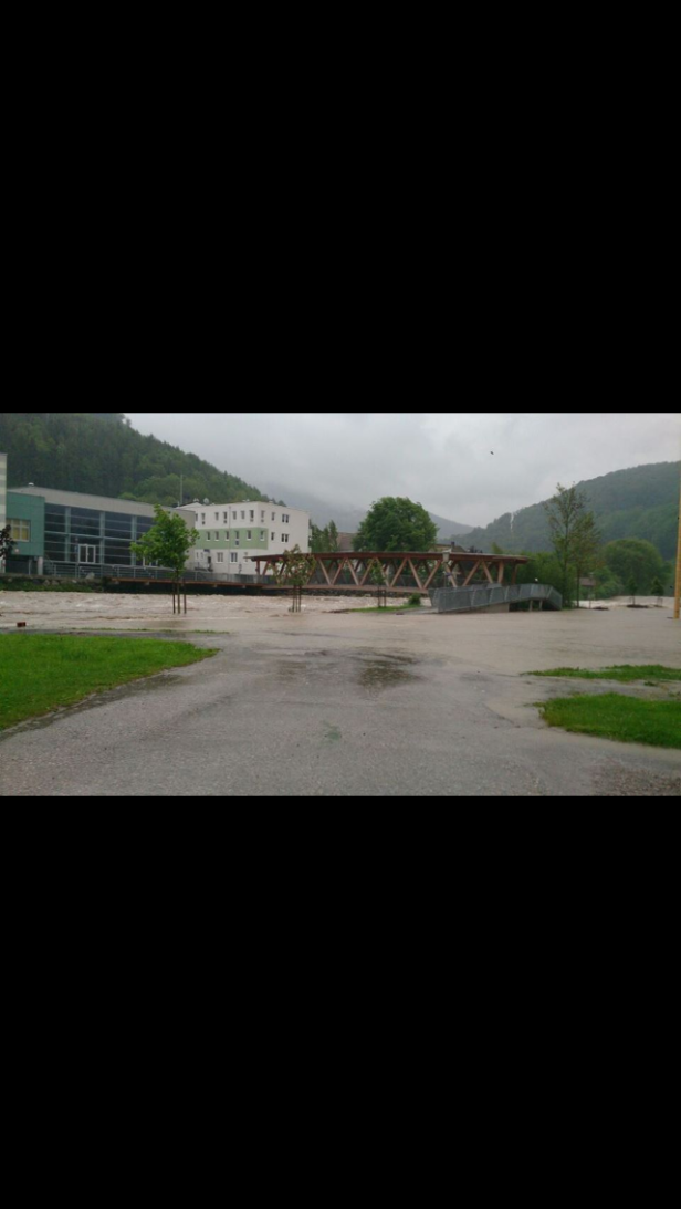 Nach dem Sturm kam das Hochwasser