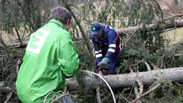 Nach dem Sturm kam das Hochwasser