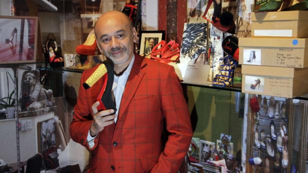 Louboutins rote Sohle als Wiedererkennungsmerkmal