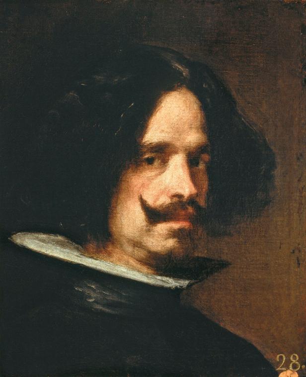 Ein Selbstporträt des spanischen Malers Diego Velázquez.