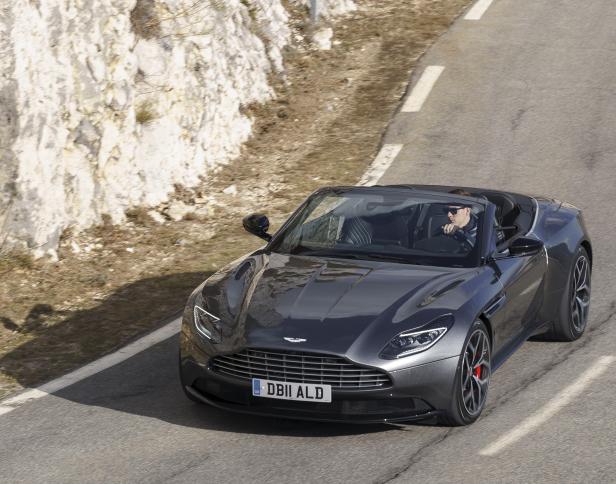 Aston Martin DB11 Volante: Ausfahrt mit dem Luxus-Cabrio