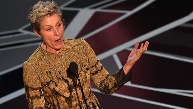 Oscars: McDormand für feministische Rede gefeiert