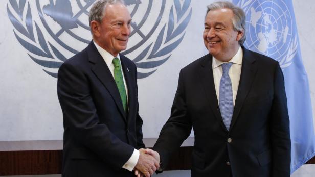 New York: Bloomberg wird UNO-Klimabeauftragter