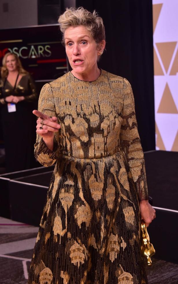 Schock: Frances McDormands Oscar wurde gestohlen