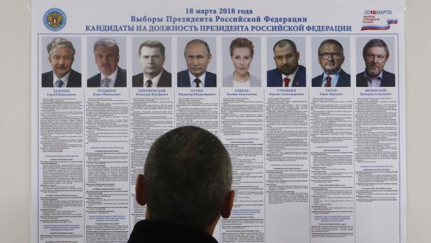 Russland-Wahl: Die Präsidentschaftskandidaten