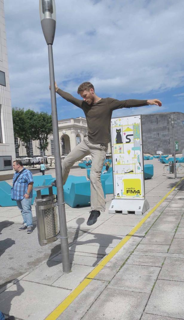 Wenn sie auf den Bühnen abheben oder über Mauern springen