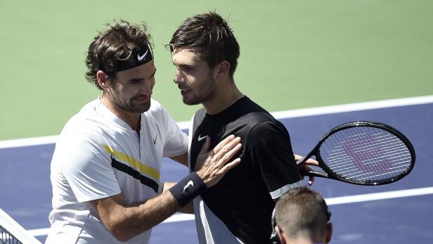 Federer ringt in Indian Wells starken Coric nieder