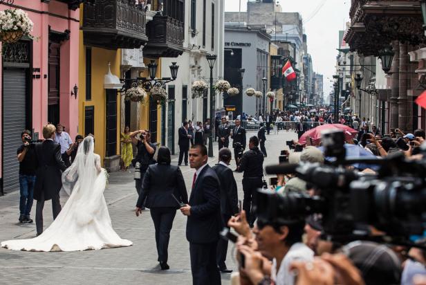 Adelshochzeit in Peru: Welfenprinz heiratet Model