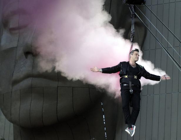 Robbie Williams swingt im April in Wien