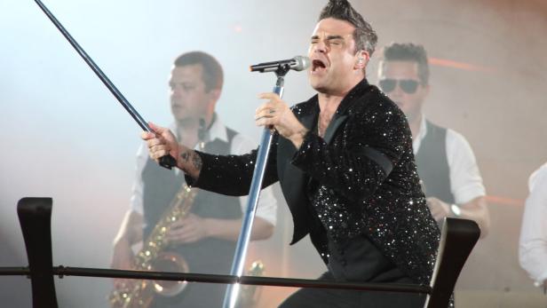 Robbie Williams in der Wiener Krieau: Eindrücke vom Konzert