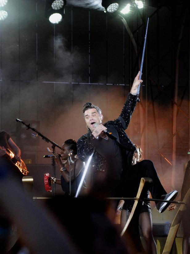 Robbie Williams in der Wiener Krieau: Eindrücke vom Konzert