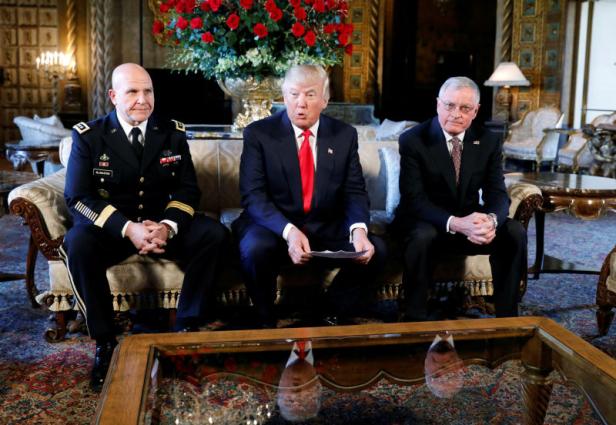 FILE PHOTO: Trump announces Army Lt. Gen. H.R. McMaster as his National Security Adviser at his Mar-a-Lago estate in Palm Beach, Florida