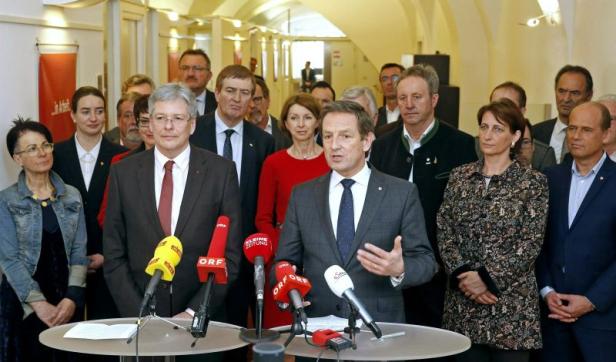 Kärnten: SPÖ und ÖVP fixierten Regierungszusammenarbeit