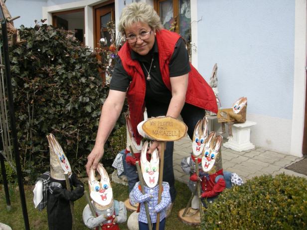 Osterhasen-Dorf, Fischbach, Ostern, Osterhasen