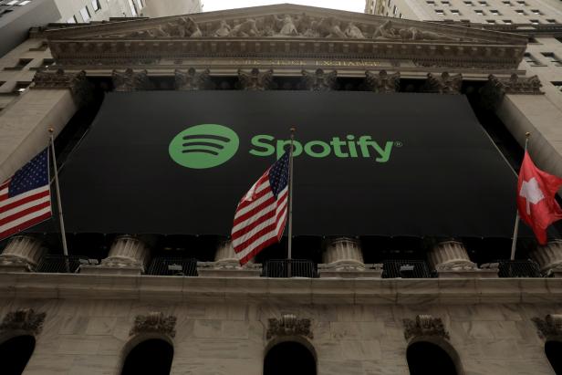 Spotify mit fulminantem Start an der New Yorker Börse