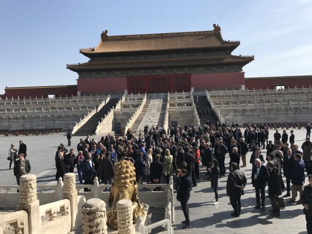 China-Tagebuch: Bilderbuchempfang in Peking