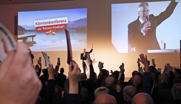 Kärnten: SPÖ segnete Koalitionspakt mit ÖVP ab