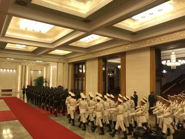 China-Tagebuch: Staatsbankett & Militärparade