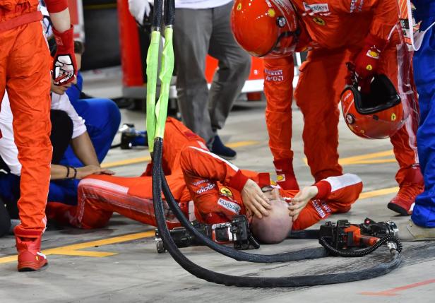 Vettel gewinnt auch in Bahrain, Boxenstopp-Drama bei Ferrari