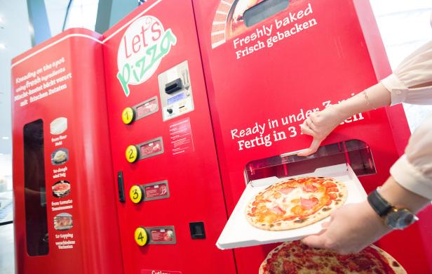 Unternehmer will Pizza-Automaten in Österreich etablieren