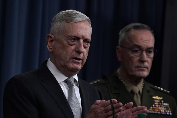 US-U.S.-DEFENSE-SECRETARY-MATTIS-AND-CHAIRMAN-OF-THE-JOINT-CHIEF
