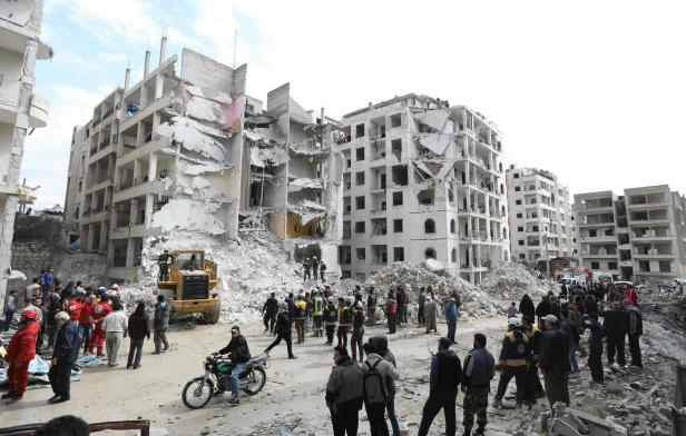 Syrien: Auf Bomben sollen Gespräche folgen