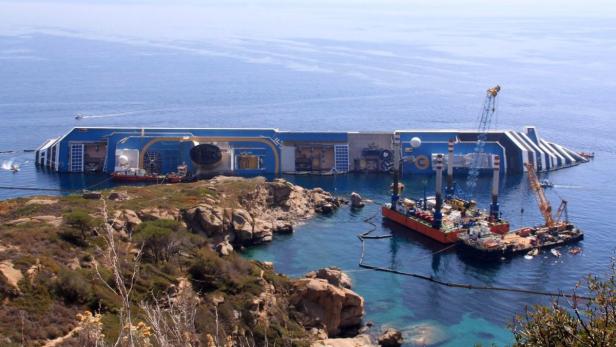 Costa Concordia: Reederei zahlt eine Million Strafe