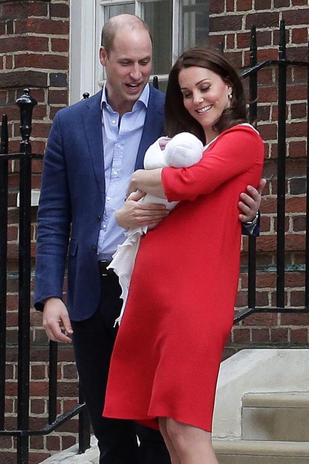 Kate und William zeigen das dritte "Royal Baby"